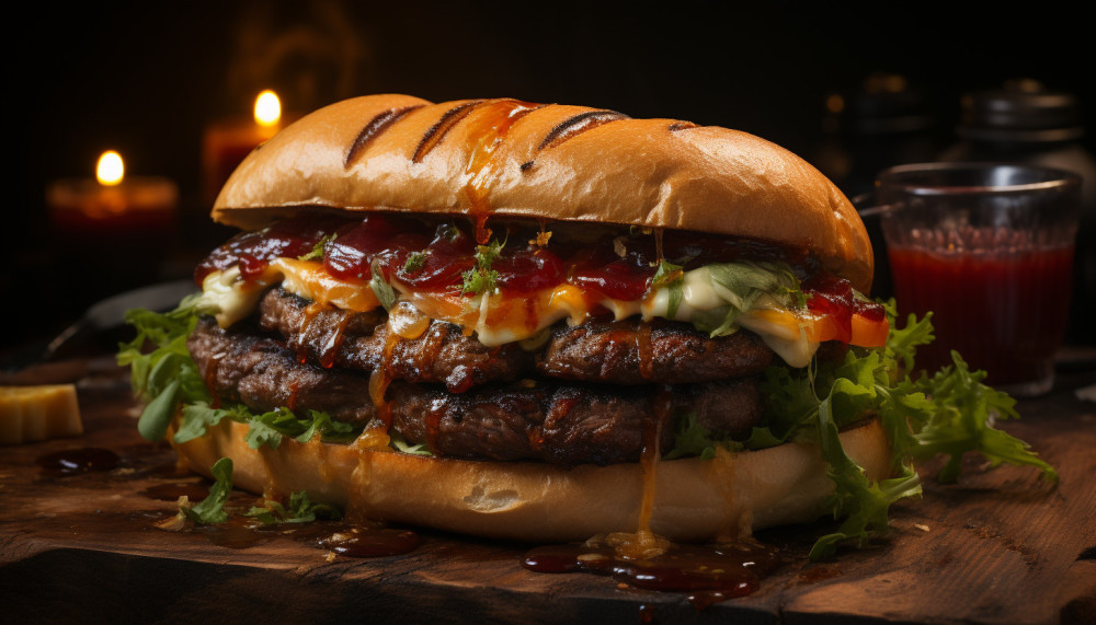 Wie wird der Hamburger zubereitet?